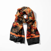 FLORAL ETHNIC ORIENTAL MEN SCARF - PREMIUM COLLECTION